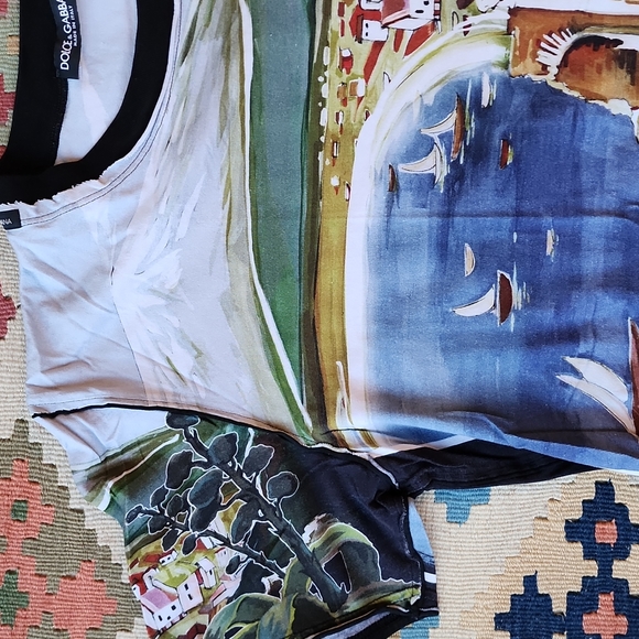 Dolce & Gabbana T-Shirt (Painting, L, slim fit) - Picture 5 of 9